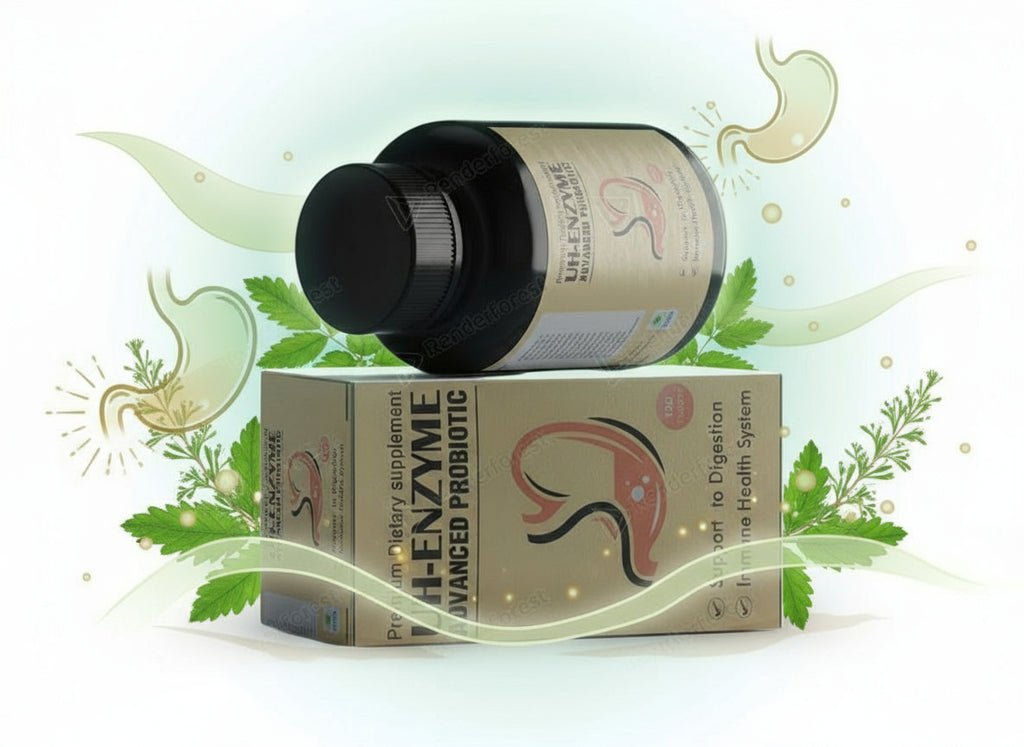 UH- ENZYME TEBLET      पेट साफ़ रखने के लिए