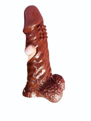 Jcb Condom with Realistic Texture 5 inch Rewasheble Man Condom