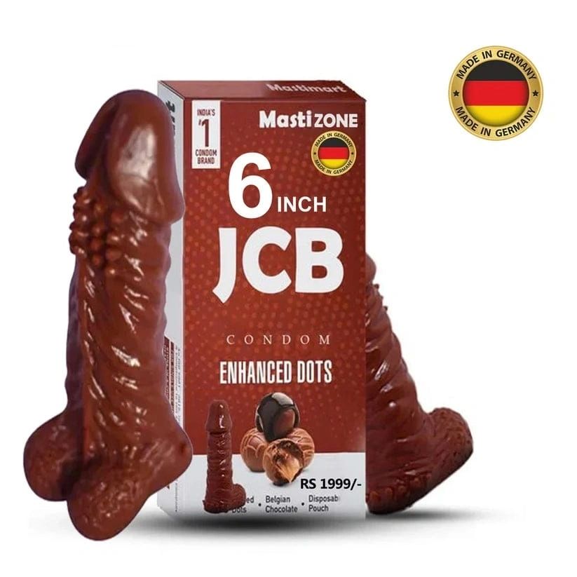 Jcb Condom with Realistic Texture 5 inch Rewasheble Man Condom